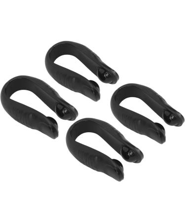 4x Hand Pressure Point Clip - Portable Migraine Relief Trigger Point Massage Tool (Black) | Universal Activation - Buy Online on GoSupps.com