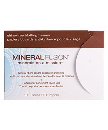 Mineral Fusion Shine-Free Blotting Papers, 100 Count