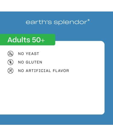 Earth's Splendor Adults 50+ Daily Vitamin - 120 Day Supply for Overall Wellness Support | Essential Daily Nutrients for Optimal Health - Buy Online on GoSupps.com
