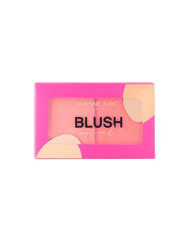 Vivienne Sab Blush Palette Natural - Jardin du Luxembourg Brown | Buy Online for International Shipping - Buy Online on GoSupps.com