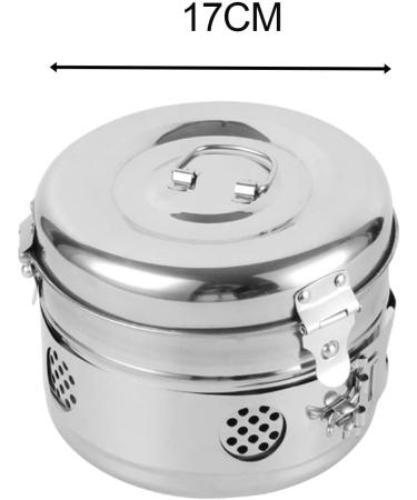 MagiDeal Stainless Steel Storage Jar & Ointment Dispenser - Practical Rack Box & Toothpick Container for Laboratories - International Shipping Available - Buy Online on GoSupps.com