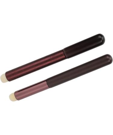 Blurred Lip Lines Easy Cleaning Dual Use Artificial Fiber High-Density Professional Lip Concealer Brush Item Type: Round Tip Lipstick Smudge Brush Material: Artificial Fiber - Buy Online on GoSupps.com