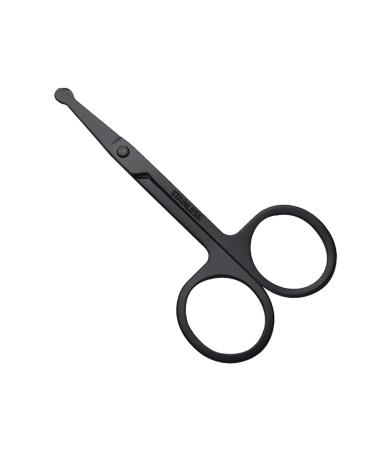 Nose Hair Scissors Rounded Safety for Trimming Facial Ear Eyebrow Beards Cuticle Curved Professional Stainless Women Men Adult Multi-Purpose Care Beauty Small Sharp Steel Tough Tools kit Accessories