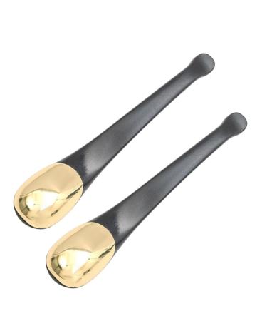 POPETPOP 2pi ces Cuill res M talliques Pour Contour Yeux Et Visage Outils De Soin Al atoires