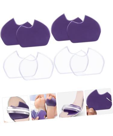 NOLITOY 4 Pairs Half Size Heel Pads for Women | Forefoot Support & Anti-Slip Insoles for High Heels & Girls | Comfort & Non-Skid Foot Pads - Buy Online on GoSupps.com