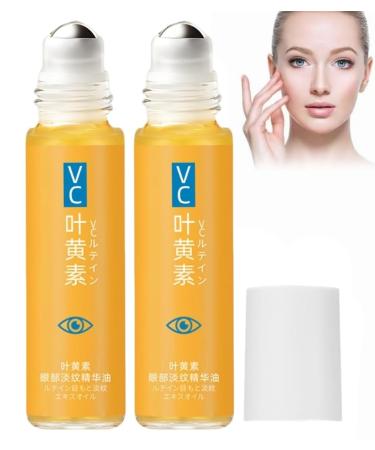 S rum Pour Les Yeux La Lutein S rum R parateur Anti-Rides Avec VC Et Lut ine Huile Essentielle De Lut ine Serum Yeux Lutein Contour Des Yeux Anti Rides Pour Anti Poche Sous Les Yeux (8ml 2PC) 2PC 8 ml (Lot de 1)