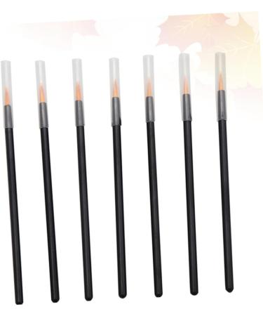PLAFOPE 100pcs Eyeliner Eyeliner Small Eyeliner Brush Lip Liner Marker Liner Makeup Brush Orange - Buy Online on GoSupps.com