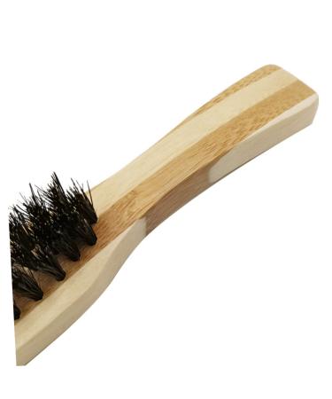 Frcolor 3-Pack Wooden Beard Brush for Men | Mustache Comb & Stubble Brush | Hairdresser Styling Tool | Bamboo Care Oil Brush - Buy Online on GoSupps.com