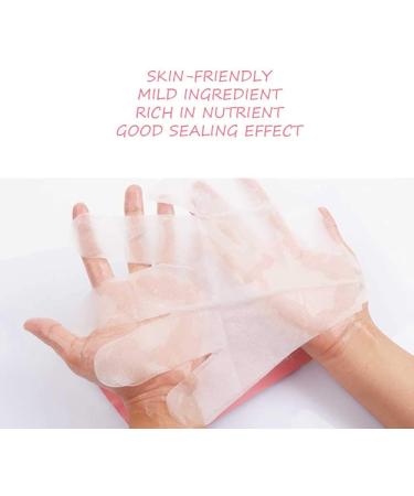 Shea Butter Hand Mask 7 Pairs | Exfoliating & Moisturizing Gloves for Aging Hands - Buy Online on GoSupps.com