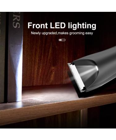 Buy Rechargeable Hair Clippers & Body Trimmer for Men & Women - Electric Face Beard Bikini & Groin Shaver (Black) - International Shipping Available - Buy Online on GoSupps.com