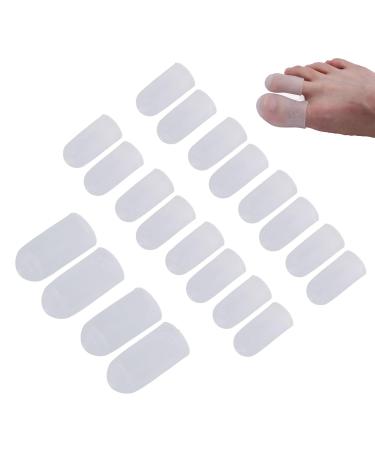 Buy Silicone Toe Protectors - 10 Pairs Soft Cushions for All Toe Sizes | Prevent Friction & Protect Your Toes - Buy Online on GoSupps.com
