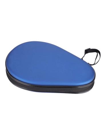 Demeras Ping Pong Paddle Bat Bag Waterproof PU Table Tennis Racket Case Table Tennis Racket Case for Indoor Outdoor Sports