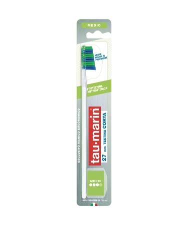 Tau-marin Professional 27 toothbrush medium bristles with antibacterial 1 piece - Buy Online on GoSupps.com