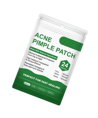 Acne Healing Patches - Invisible Skin Treatment Stickers | 24 Pack for Fast Acne Relief - Buy Online on GoSupps.com