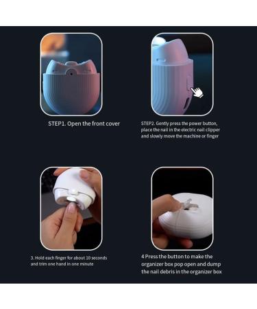 rongweiwang Integrated With Cutting And Grinding Lightweight And Compact Body Enjoy Nail Trimming While Sleeping Peacefully Blue - Buy Online on GoSupps.com
