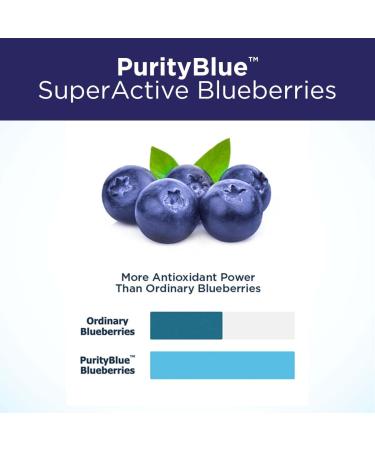 MagBlue Super Powder by Purity Products - Elite Magnesium Bisglycinate Chelate with Blueberries & Key Co-Factors - Blueberry-Blast Flavor | 30 Servings - Buy Online on GoSupps.com