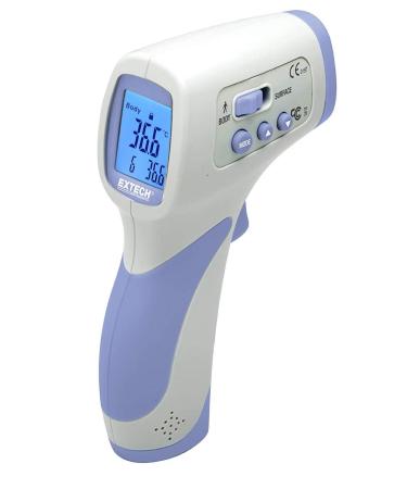 Extech IR200 Non-Contact Forehead Infrared Thermometer,White