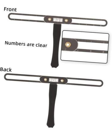 Baluue 3pcs Silver Eyebrow Stencil Roller Brow Measuring Tool Eyebrow Measuring 13.5x7.1cmx3pcs Silverx3pcs - Buy Online on GoSupps.com