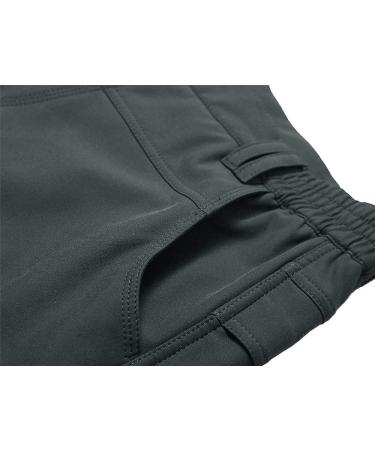 Kids Boy's Youth Fleece Lined Waterproof Snow Pants - Dark Grey (4-5T) - Buy Online on GoSupps.com