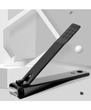 HCHGJKN Nail Clippers Black Nail Clipper Cutter Stainless Stee Professional Manicure Trimmer Toe Nail Clippers Knife Manicure Tools - Buy Online on GoSupps.com