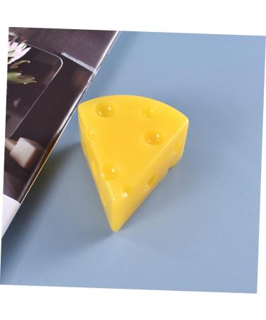HOMSFOU 1pc Cheese Silicone Mold Cheese Silicone Baking Candy Silicone Molds for Candles Silicone Soap Ice Cream Mould Cheese Fondant Cheese Shape Baking White Silica Gel Mousse - Buy Online on GoSupps.com