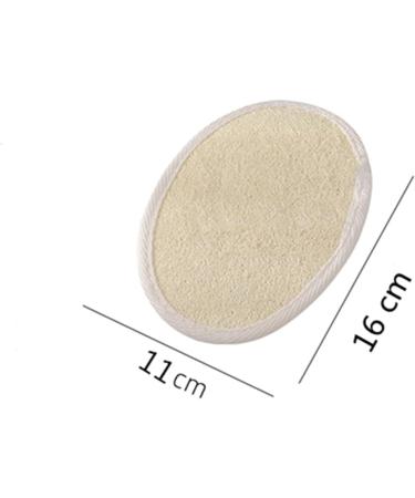 Natural Luffa Body Scrub Pads - 2 Pieces Sponge & 2 Pieces Loofah for Men & Women | Eco-Friendly Peeling Cloth for Smooth Skin - Buy Online on GoSupps.com