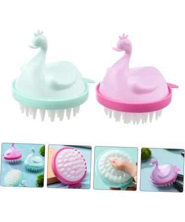 Frcolor 6 STK Massage Shampoo Comb - Scalp Massage Brush for Children & Adults | Hair Washing & Shower Brush for Healthy Hair Care - Buy Online on GoSupps.com