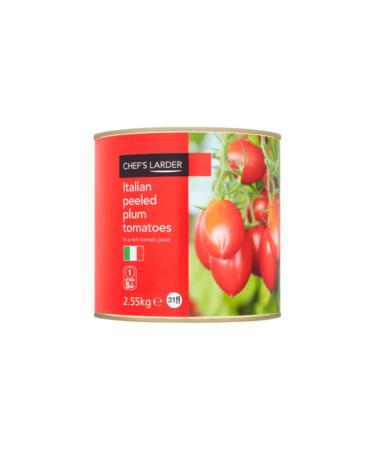 Chef's Larder Italian Peeled Plum Tomatoes 2.55kg x 6