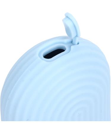 Ice Face Roller - Reusable Silicone Ice Cube Massager for Facial Beauty & Skin Care | New Light Blue - Buy Online on GoSupps.com
