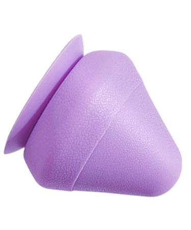 Solust massage globe purple hand massage devices foot massage devices acupressure rings suction cups for the body massage ball tool for muscle massage.