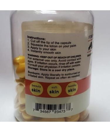 Earth's Creation Aloe Vera & Vitamin E Skin Moisturizer for Dry Skin, Sunburn - 60 Twist Caps - Buy Online on GoSupps.com