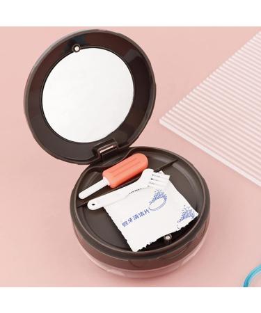 3-Layer Portable Storage Box for Orthodontic Dental Treatments - Leak-Proof Cleaning Container for Travel & Multifunctional Use - Buy Online on GoSupps.com