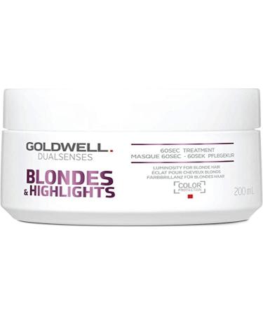 Goldwell Dualsenses Blondes & Highlights Anti-Yellow 60sec Treatment 6.8oz  200mL