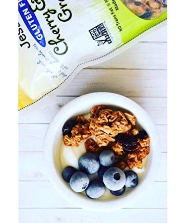 Jessica's Natural Foods Gluten-Free Cherry & Berry Granola - 11 oz | Non-GMO, All-Natural Breakfast & Snack - Buy Online on GoSupps.com