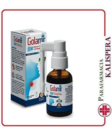  Aboca_LittleBloom 2 Aroca Golamir 2 Act Spray 30 ml Protects the Oropharyngeal Mucosa - Buy Online on GoSupps.com