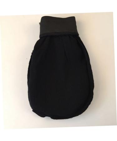 NOLITOY 2pcs Body Dead Skin Remover & Back Massager - Exfoliating Bath Scrubber Gloves for Shower & Spa - Black Bath Mitts for Smooth Skin - Buy Online on GoSupps.com