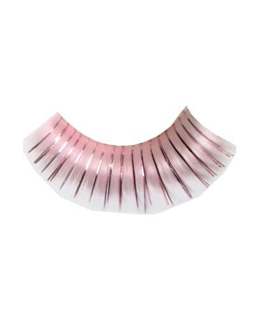 Eulenspiegel 001301 - Artificial eyelashes Pretty Pink 1 ml special eyelash glue instructions for carnival theme party