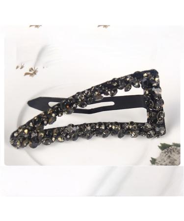 1 Piece Women's Hair Clip Triangle Shape Hair Clips Rhinestone Hair Pin Hair Clips Headgear Non-Slip Hair Clips Hair Accessories for Women Girls Birthday Party Banquet Colourful B 1 Colourful B - Buy Online on GoSupps.com