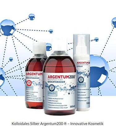 Argentum 200 Colloidal Silver Toner (50ppm) 500ml - Buy Online on GoSupps.com