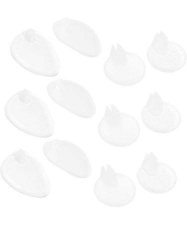FOMIYES 18 Pairs Anti-Slip Toe Pads & Cushions - Silicone Forefoot Protectors for Sandals | International Shipping - Buy Online on GoSupps.com