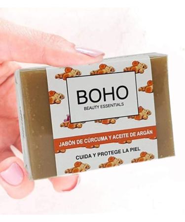  boho BOHO SOAP TURMERIC & ARGAN OIL - Buy Online on GoSupps.com