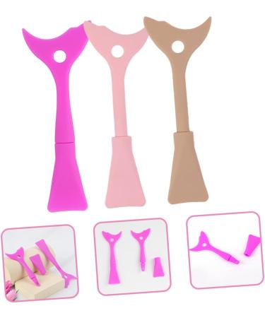 POPETPOP 3pcs Eyeliner Eyeshadow Baffle Tuile Molds Silicone Eyelash Helper Tool Eyelashes Applicator Tool - Buy Online on GoSupps.com