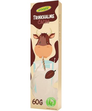 3 X Cocoa Flavoured Milk Drinking Straws (3x60g) - 30 straws in total - Buy Online on GoSupps.com