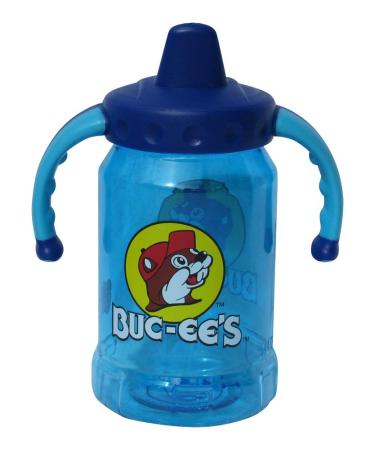 Buc-ee's Spill Proof Sippy Cup with Handles  BPA-Free  12 Ounces - Blue