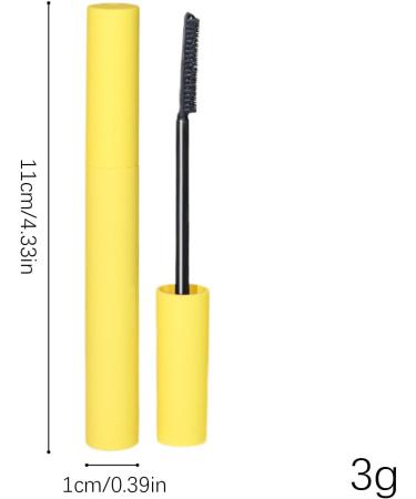 Intense Volume Mascara for Lashes 3g Makeup Mascara with Intense Volume Effect Waterproof and Smudge-Proof for Travel Dates and Evenings - Buy Online on GoSupps.com