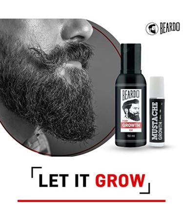 Glamorous Hub Beardo Growth Oil & Moustache Growth Roll On Enhance Your Beard & Moustache | International Shipping Available - Buy Online on GoSupps.com