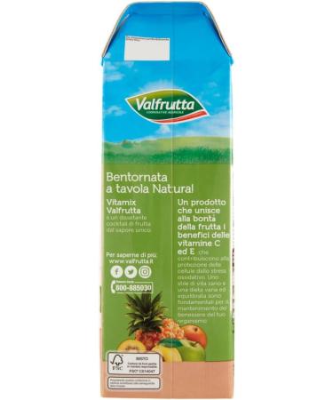  Italian Gourmet E.R. Valfrutta Succo Vitamix Soft Drink with Fruit Juice with Vitamins 1500 ml + Box Italian Gourmet Polpa di Pomodoro 400 g - Buy Online on GoSupps.com