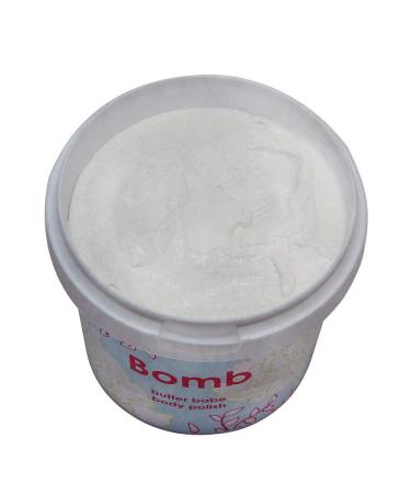 Butter Babe Body Polish Scrub 375g | Exfoliating Shower Scrub by Bomb Cosmetics | Luxurious Skincare for Soft Skin - Buy Online on GoSupps.com
