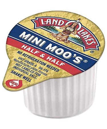 Land O Lakes Mini Moos Half & Half Single Serve Dairy Creamers 48 Ct - Pack of 1 - Buy Online on GoSupps.com