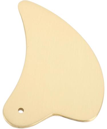 ZJchao Gua Sha Massage Tool - Copper Facial Scraping Board for Circulation & Lifting | Portable Gua Sha Tool for Face Eyes Neck & Body - Buy Online on GoSupps.com